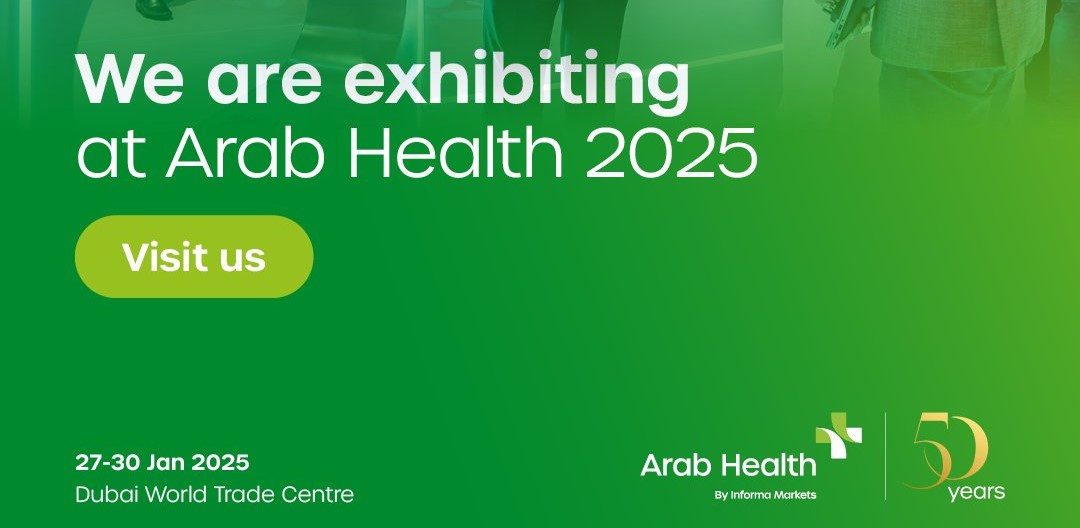 Visit Us at Arab Health – Stand: Z3.G51